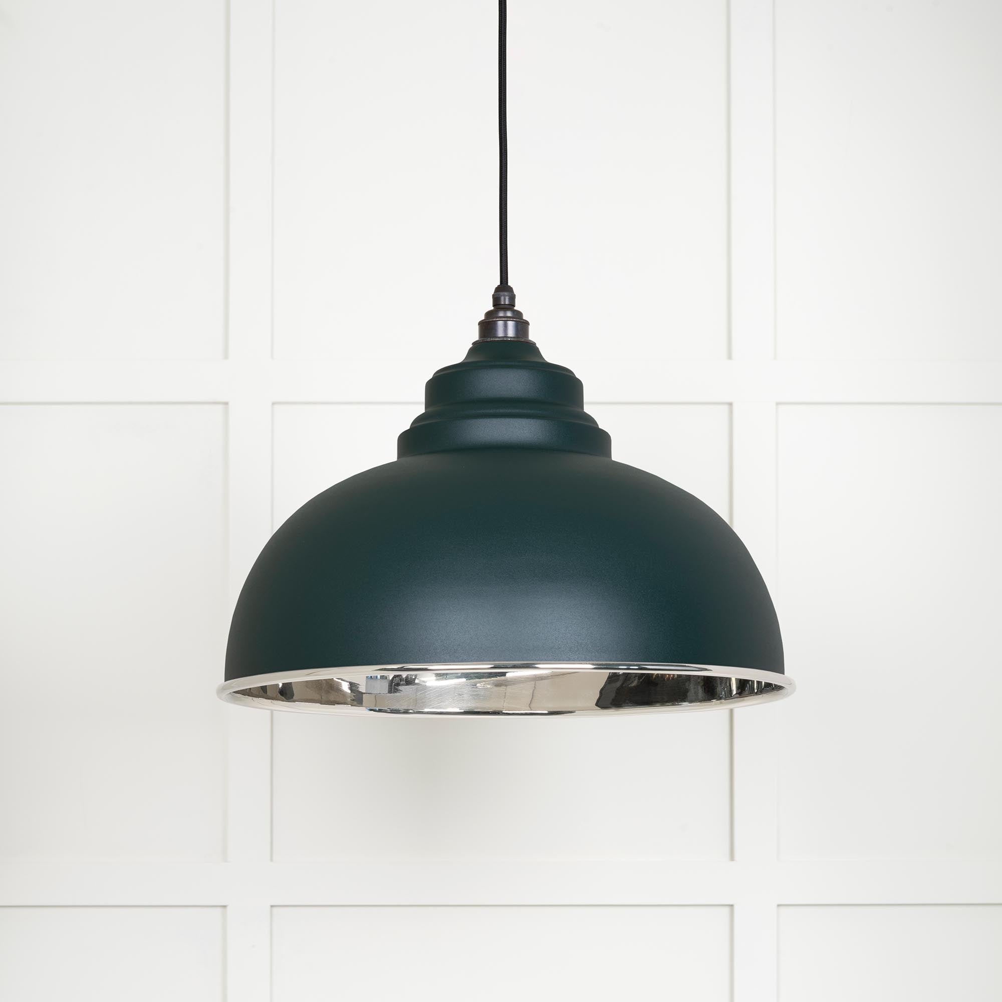 Smooth Nickel Harborne Pendant | Dingle - From The Anvil - EB London