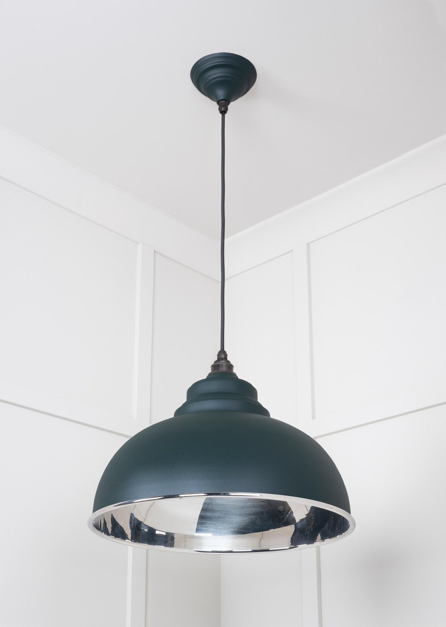 Smooth Nickel Harborne Pendant | Dingle - From The Anvil - EB London