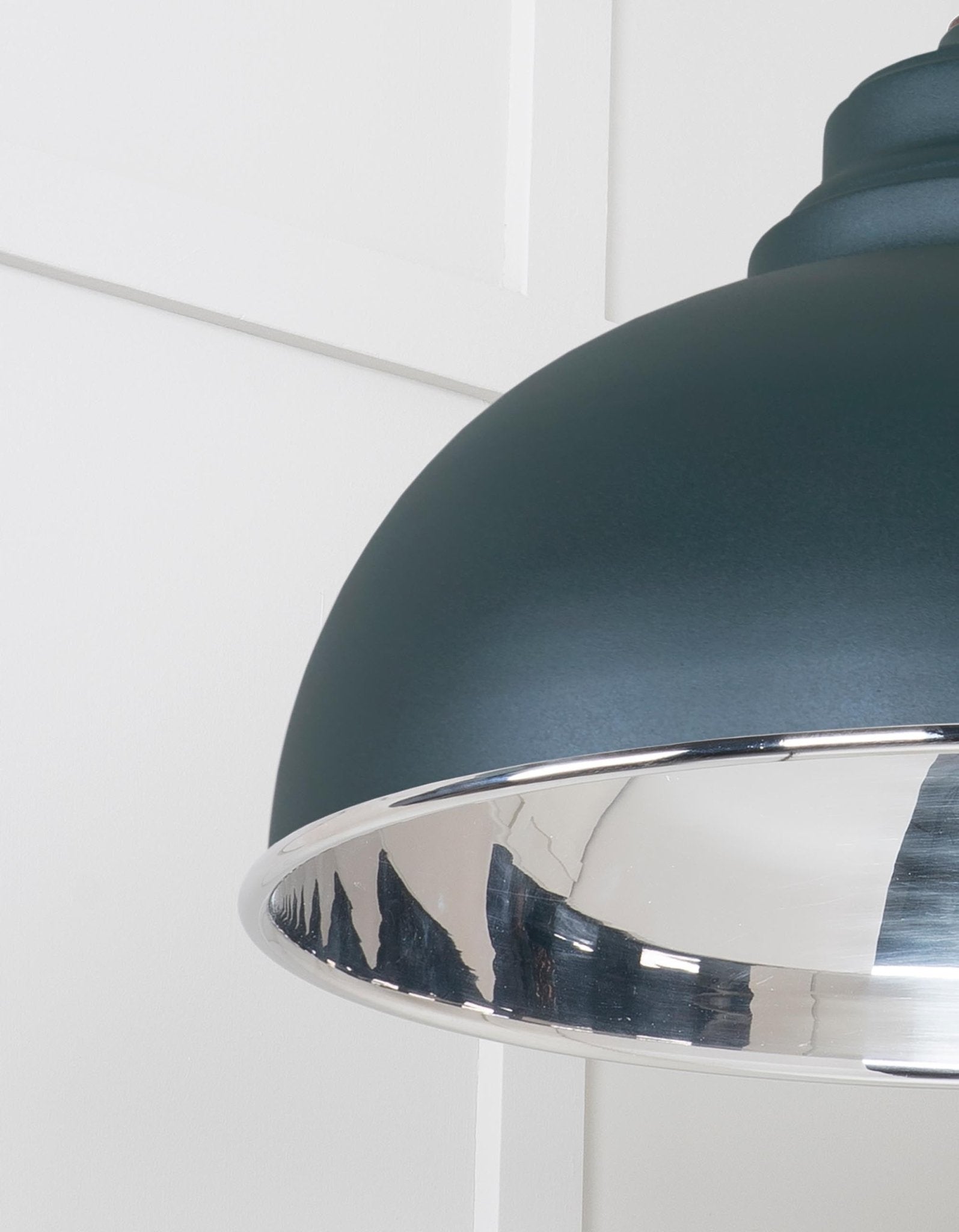 Smooth Nickel Harborne Pendant | Dingle - From The Anvil - EB London