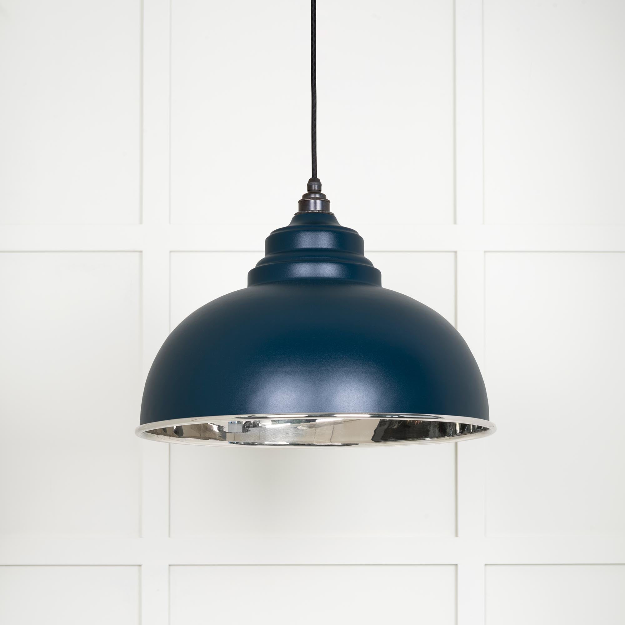 Smooth Nickel Harborne Pendant | Dusk - From The Anvil - EB London
