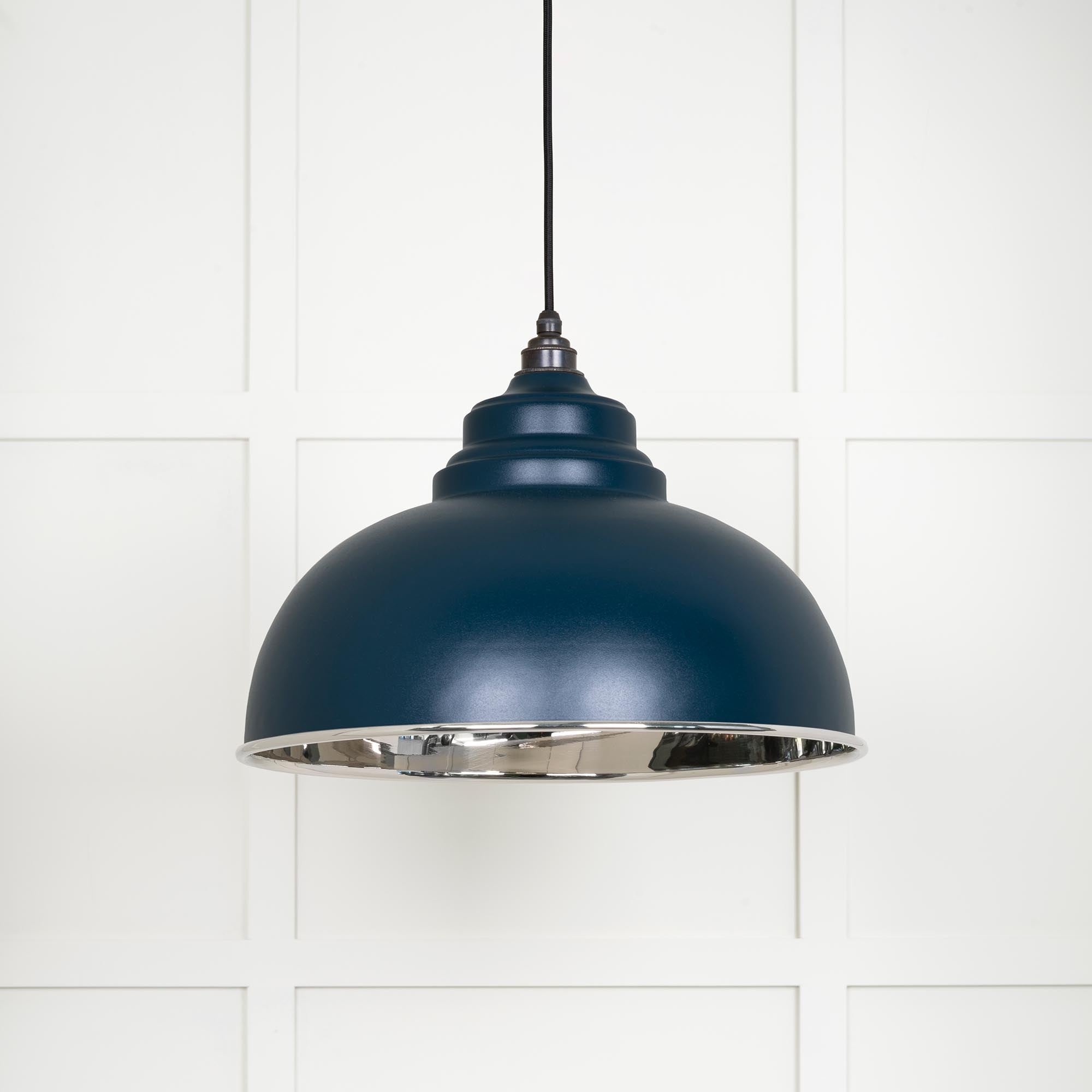 Smooth Nickel Harborne Pendant | Dusk - From The Anvil - EB London