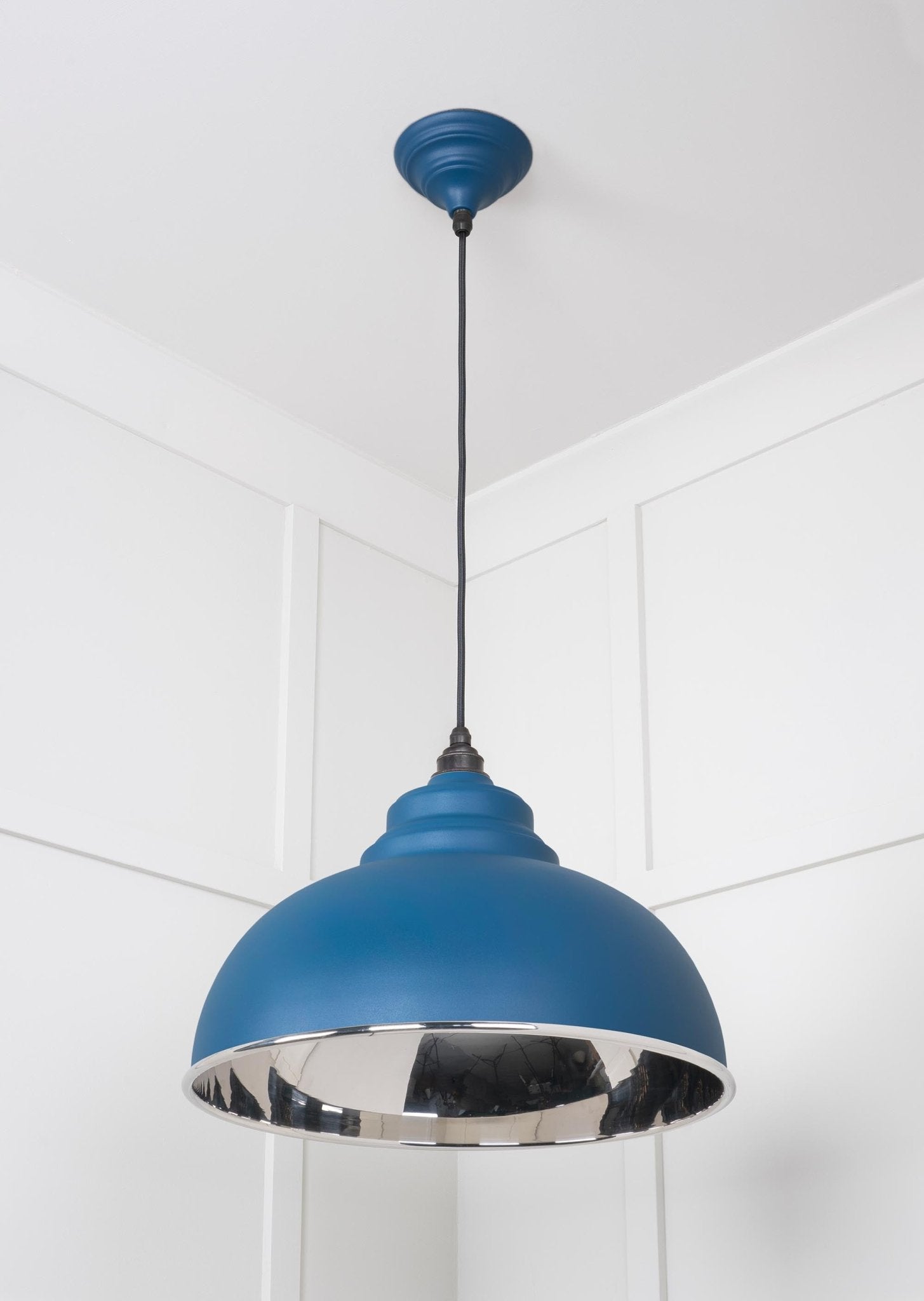 Smooth Nickel Harborne Pendant | Upstream - From The Anvil - EB London