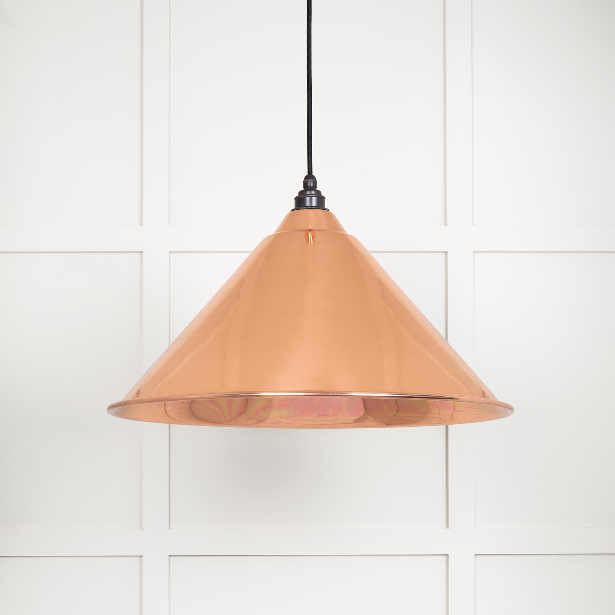 Smooth Nickel Hockley Pendant | Bare - From The Anvil - EB London