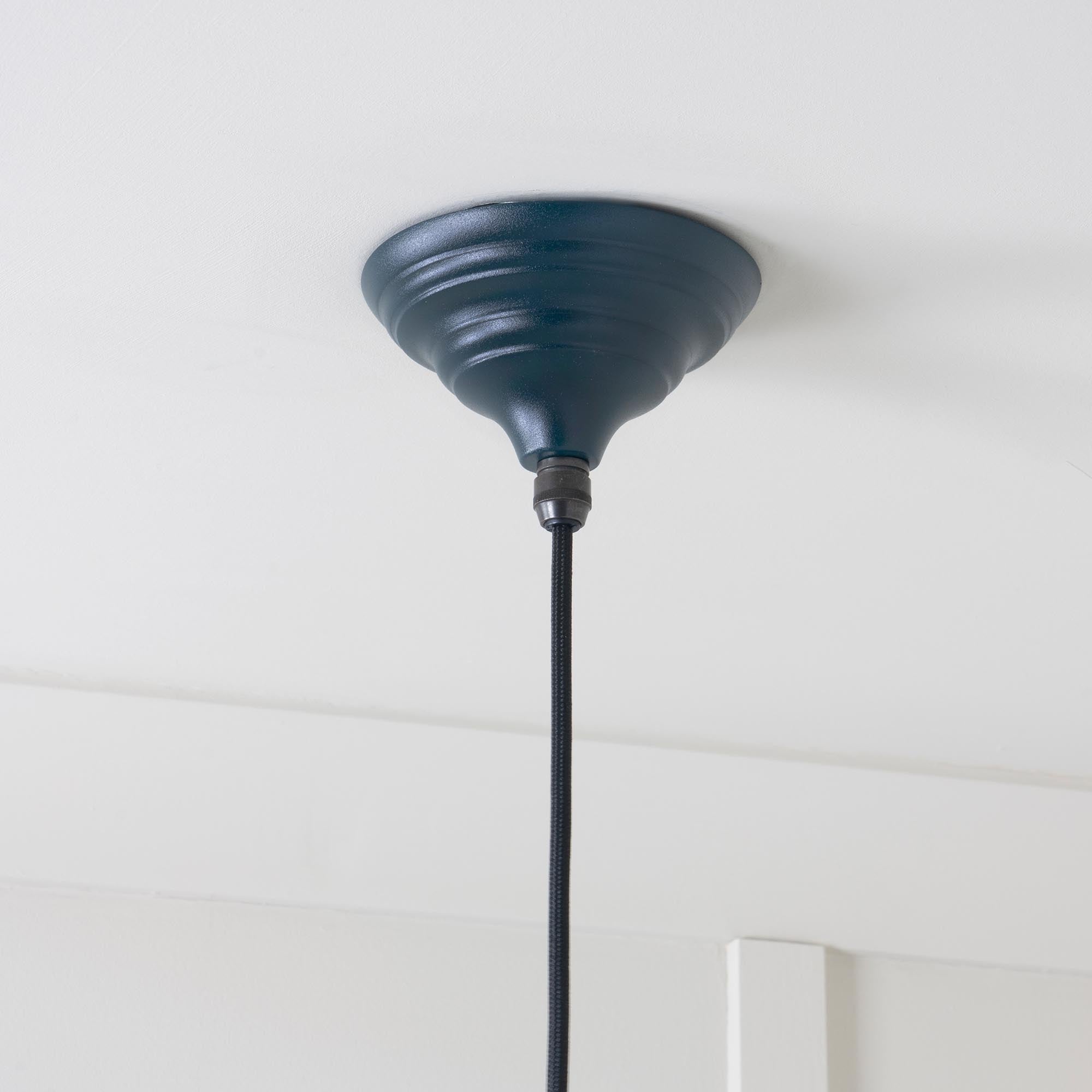 Smooth Nickel Hockley Pendant | Dusk - From the Anvil - EB London
