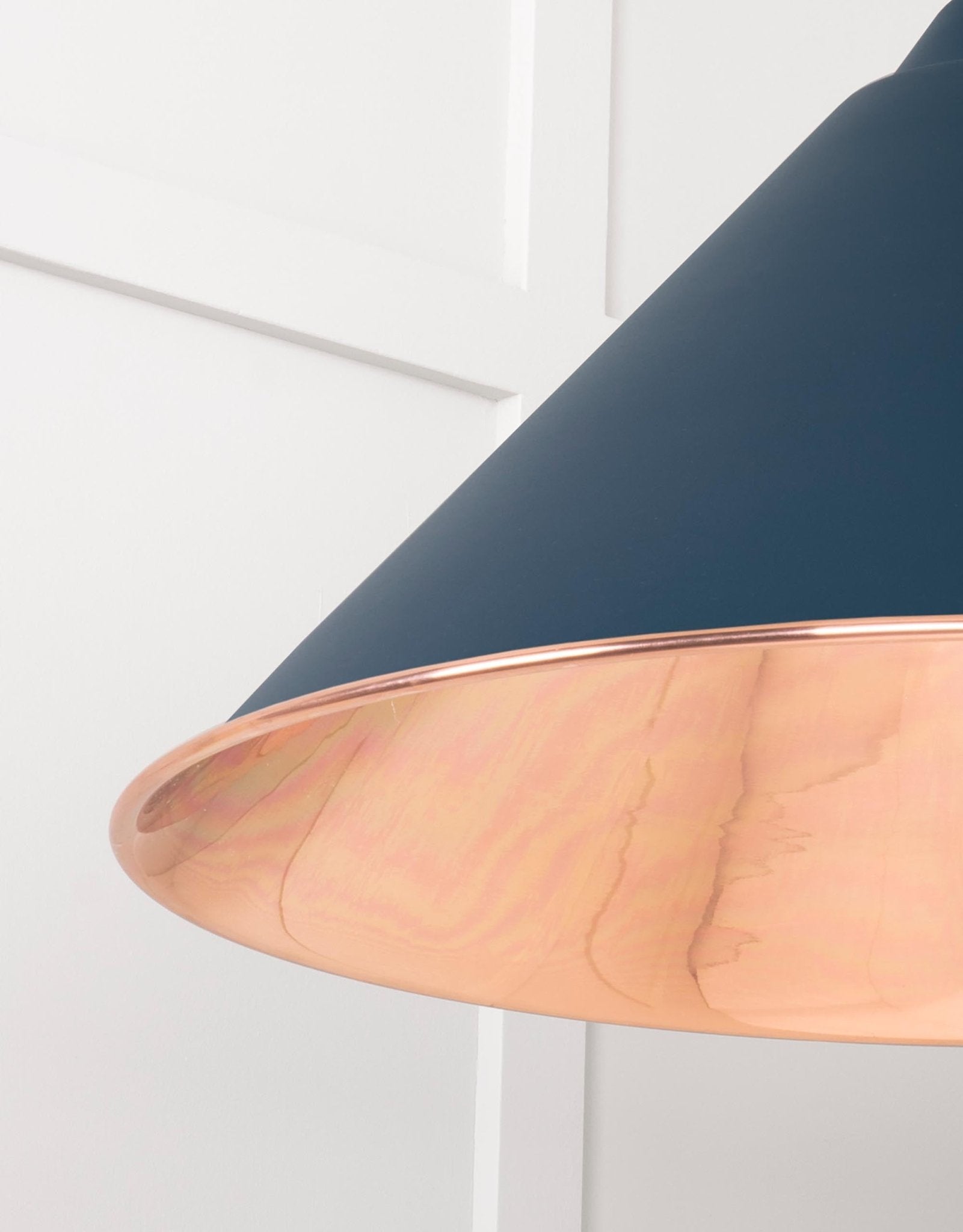 Smooth Nickel Hockley Pendant | Dusk - From the Anvil - EB London