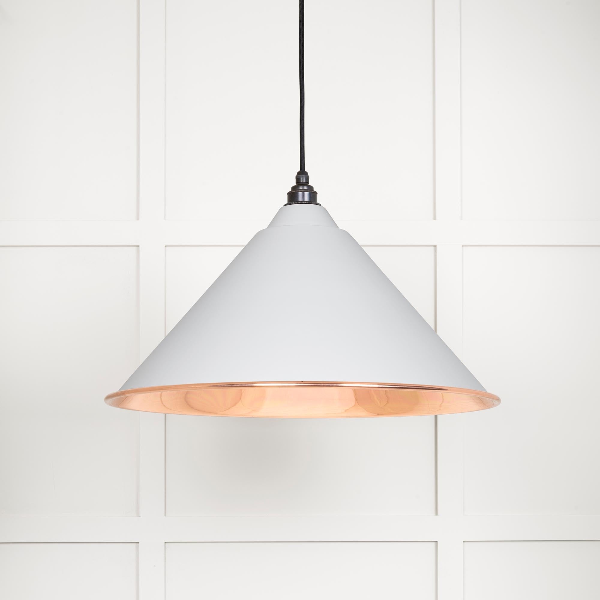 Smooth Nickel Hockley Pendant | Flock - From The Anvil - EB London