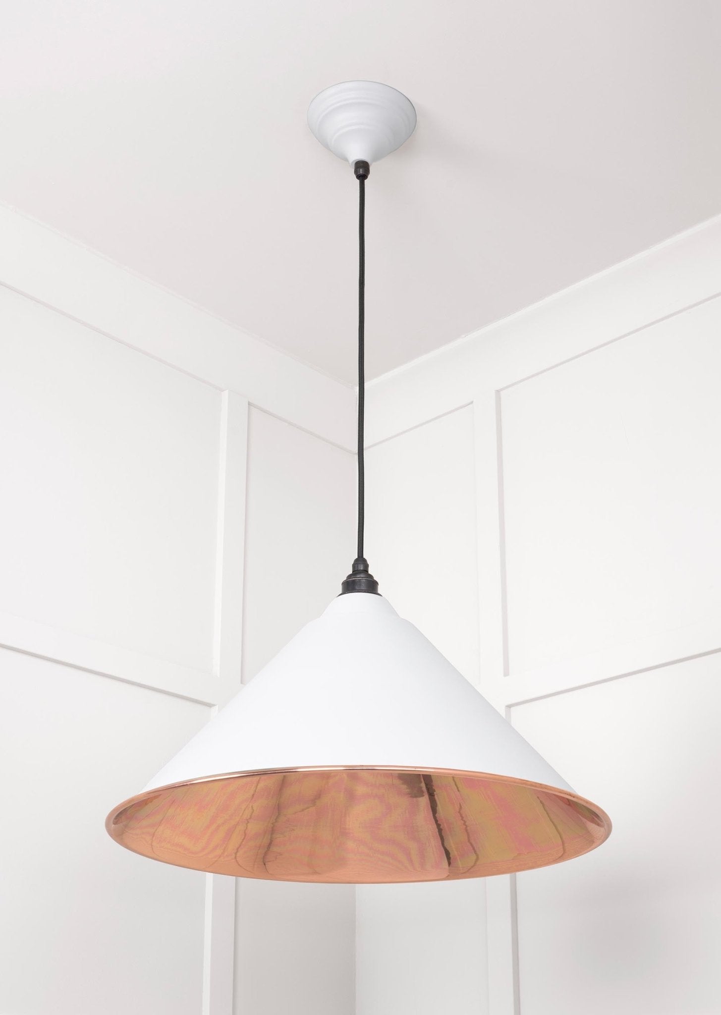 Smooth Nickel Hockley Pendant | Flock - From The Anvil - EB London