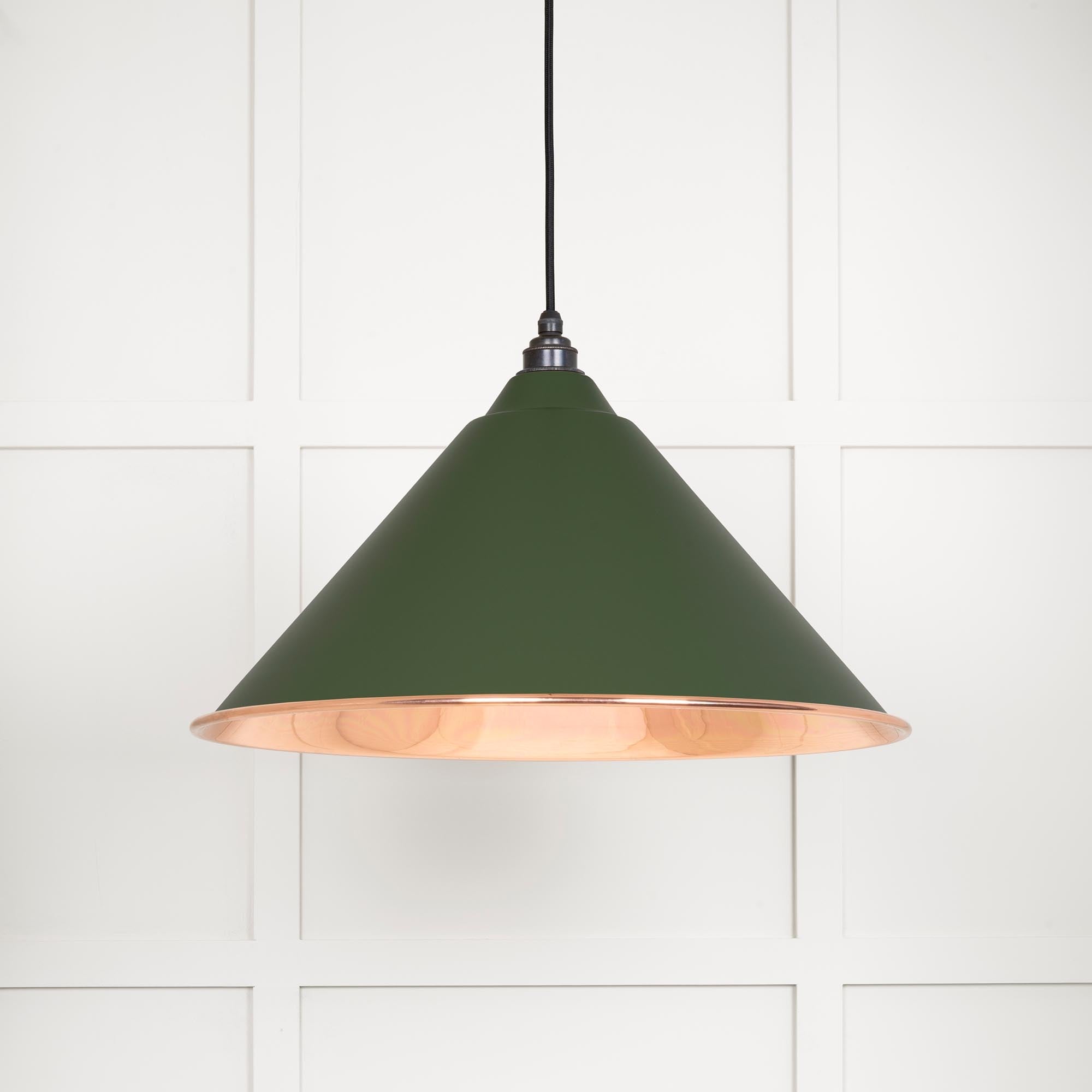 Smooth Nickel Hockley Pendant | Heath - From The Anvil - EB London