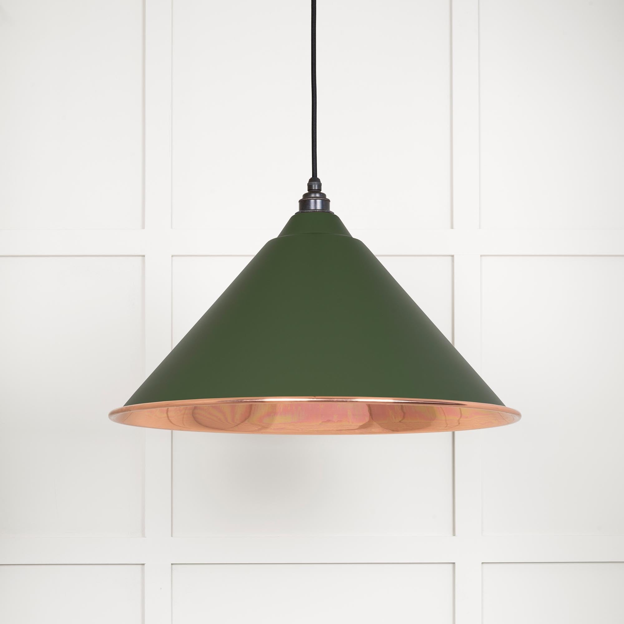 Smooth Nickel Hockley Pendant | Heath - From The Anvil - EB London