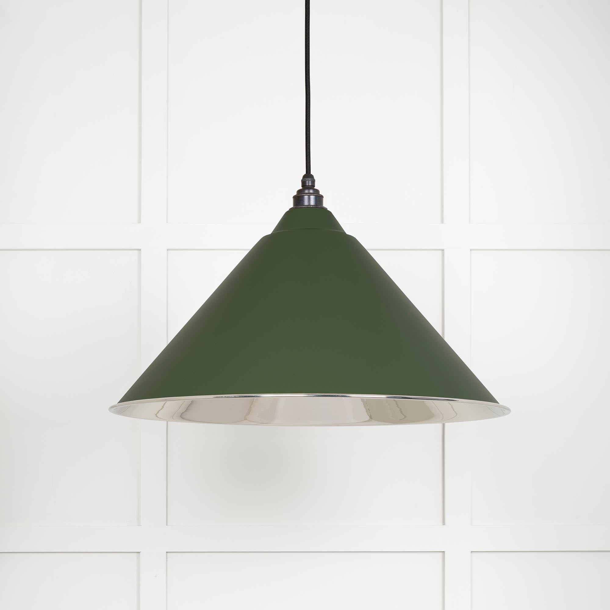 Smooth Nickel Hockley Pendant | Heath - From The Anvil - EB London