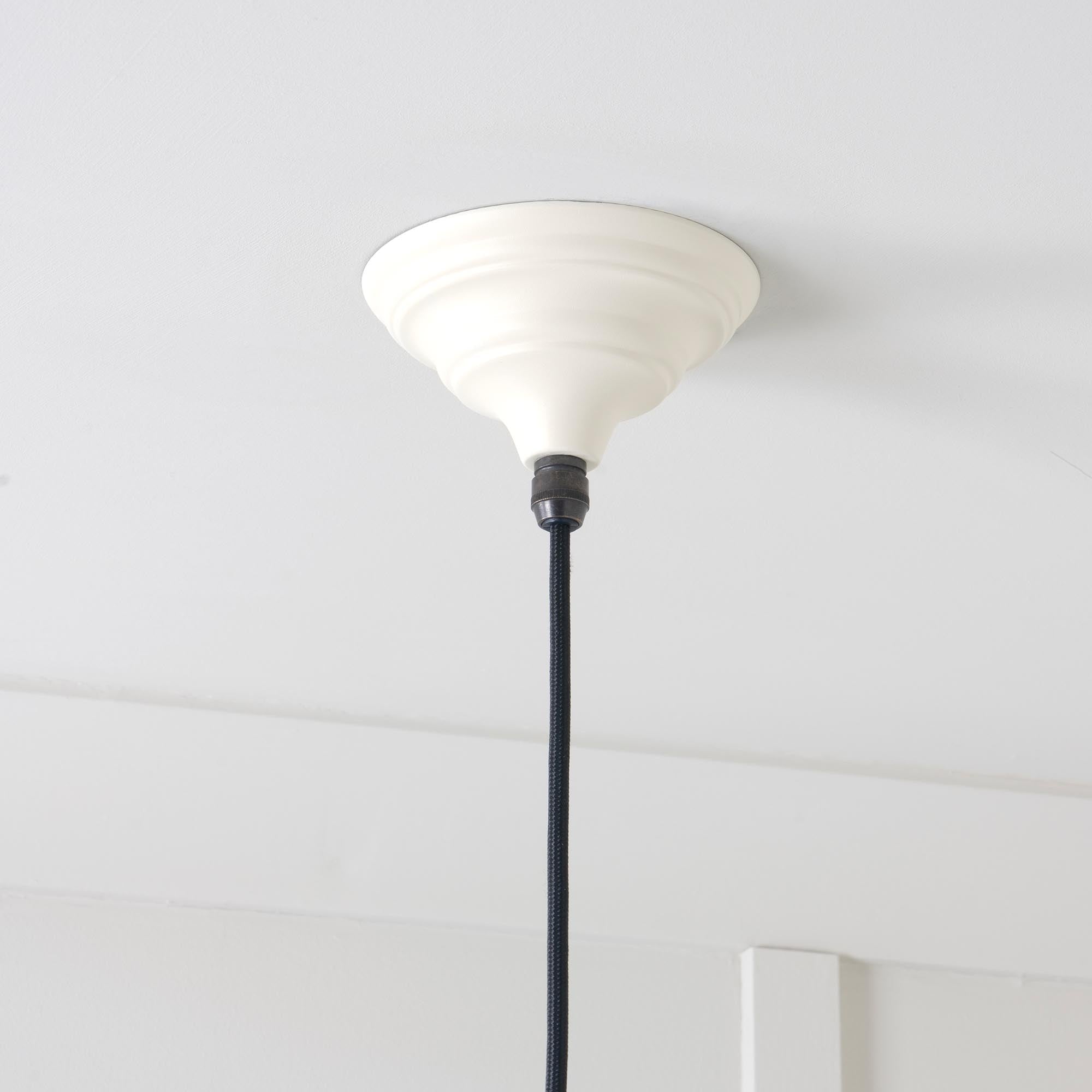 Smooth Nickel Hockley Pendant | Teasel - From The Anvil - EB London