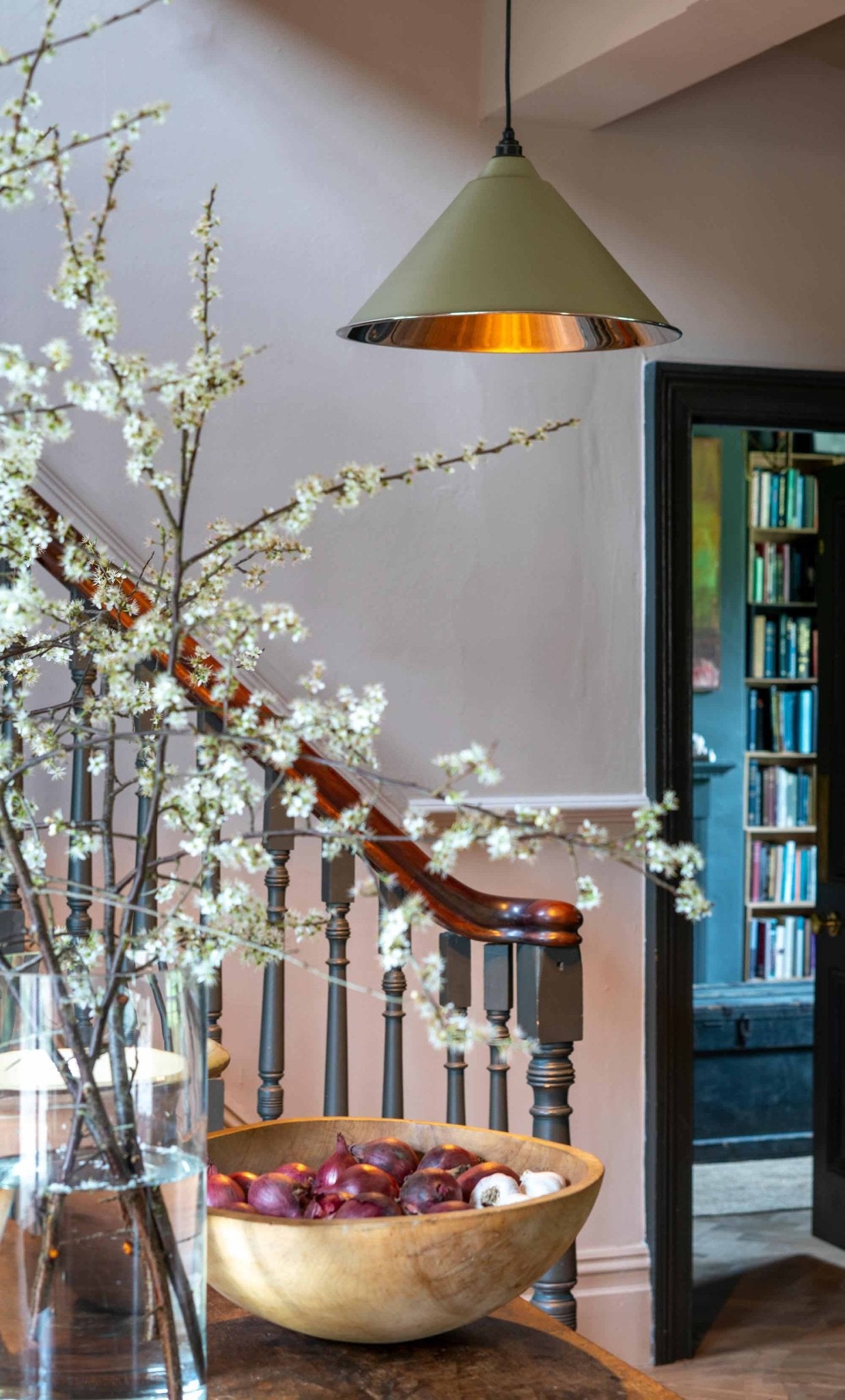 Smooth Nickel Hockley Pendant | Tump - From The Anvil - EB London