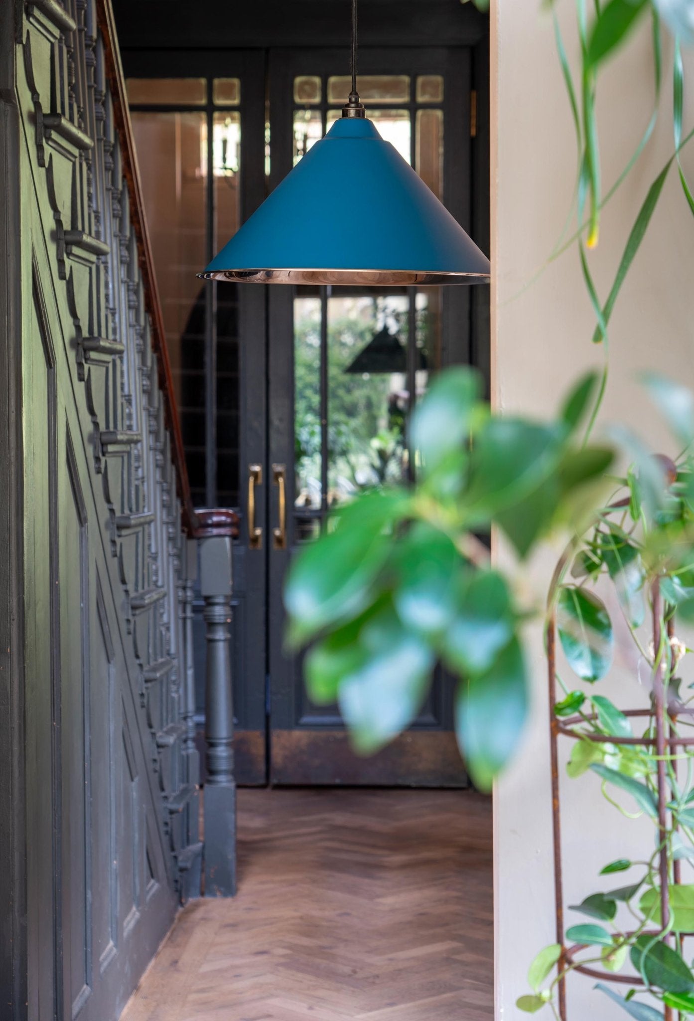 Smooth Nickel Hockley Pendant | Upstream - From The Anvil - EB London