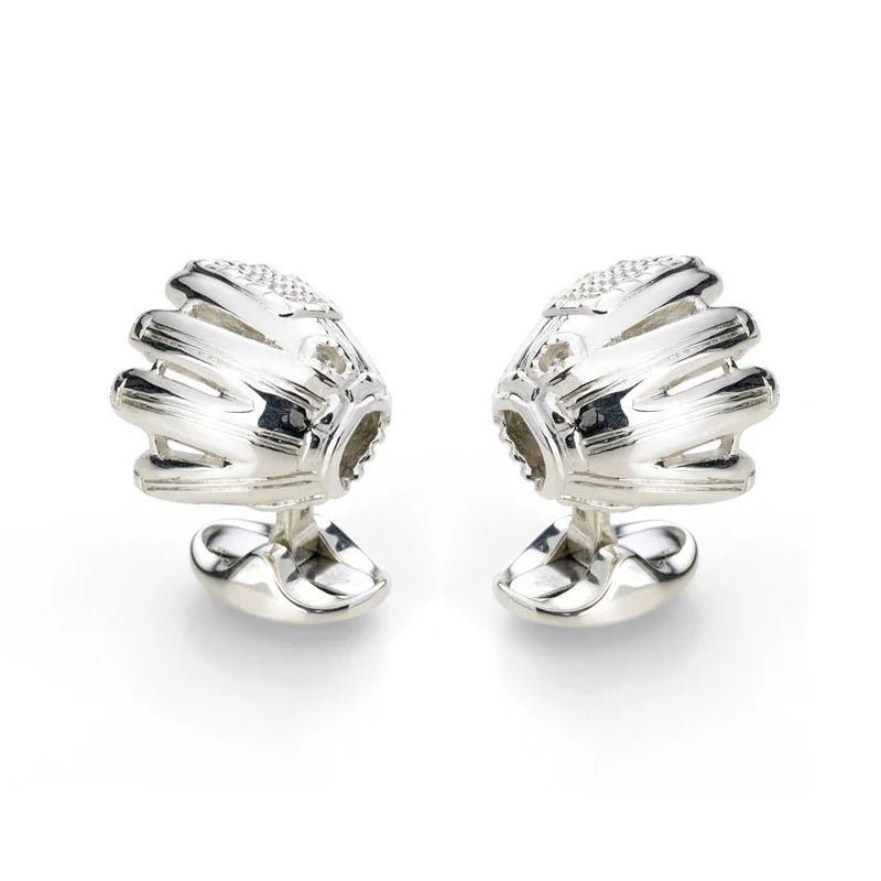 Sterling Silver Baseball Glove Cufflinks – Deakin & Francis - EB London