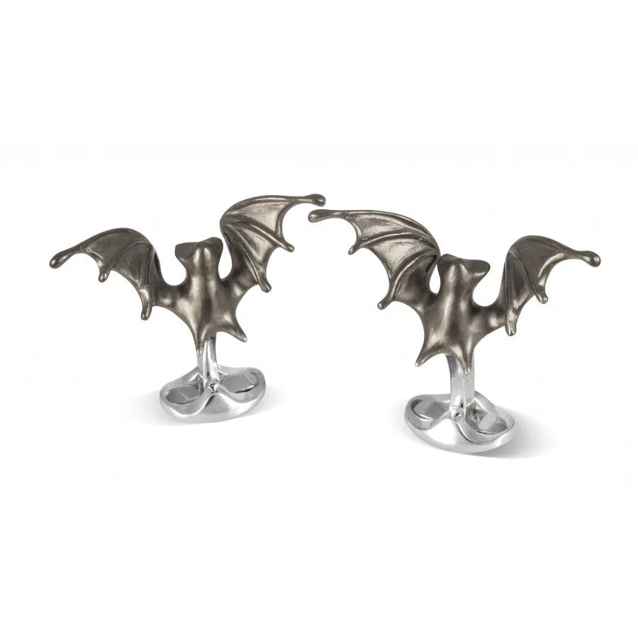 Sterling Silver ‘Creepy’ Bat Cufflinks – Deakin & Francis - EB London
