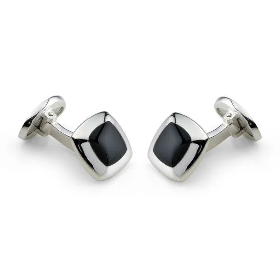 Sterling Silver Cushion Onyx Dress Set – Deakin & Francis - EB London