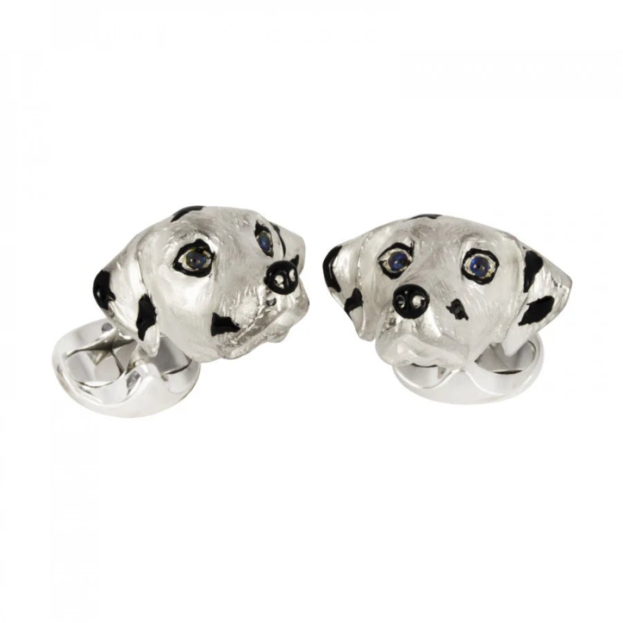 Sterling Silver Dalmatian Dog Cufflinks – Deakin & Francis - EB London