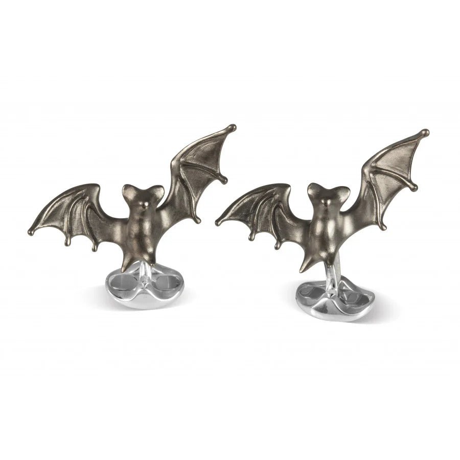 Sterling Silver ‘Frightful’ Bat Cufflinks – Deakin & Francis - EB London