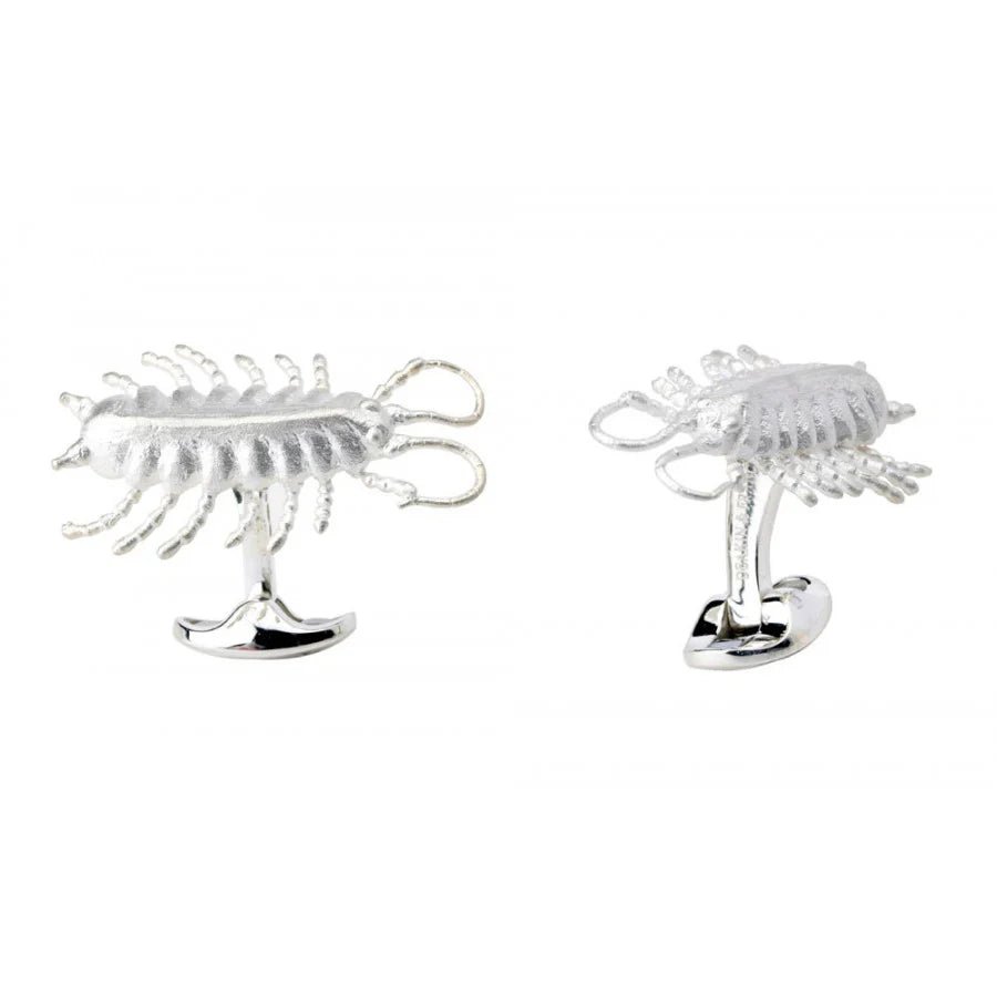 Sterling Silver Hand - Crafted Centipede Cufflinks – Deakin & Francis - EB London