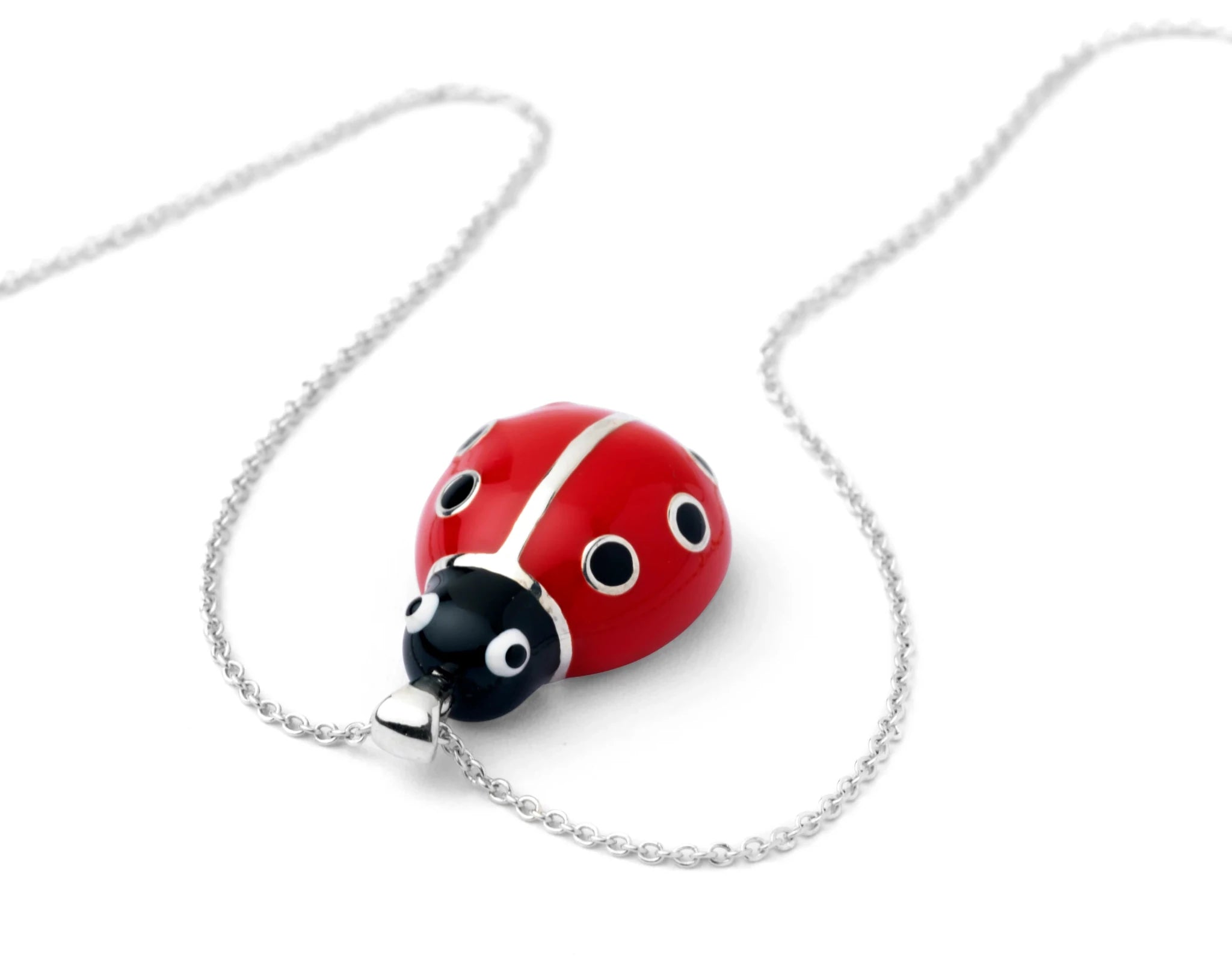 Sterling Silver Ladybird Pendant – Deakin & Francis - EB London