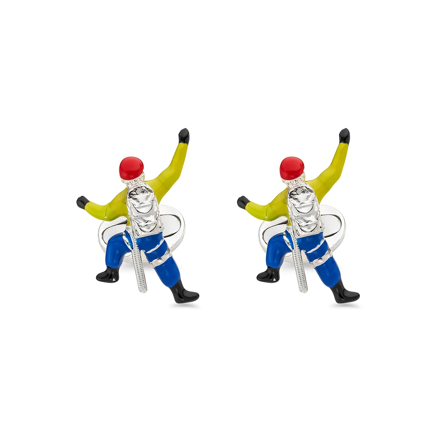 Sterling Silver Mountain Climber Cufflinks – Deakin & Francis