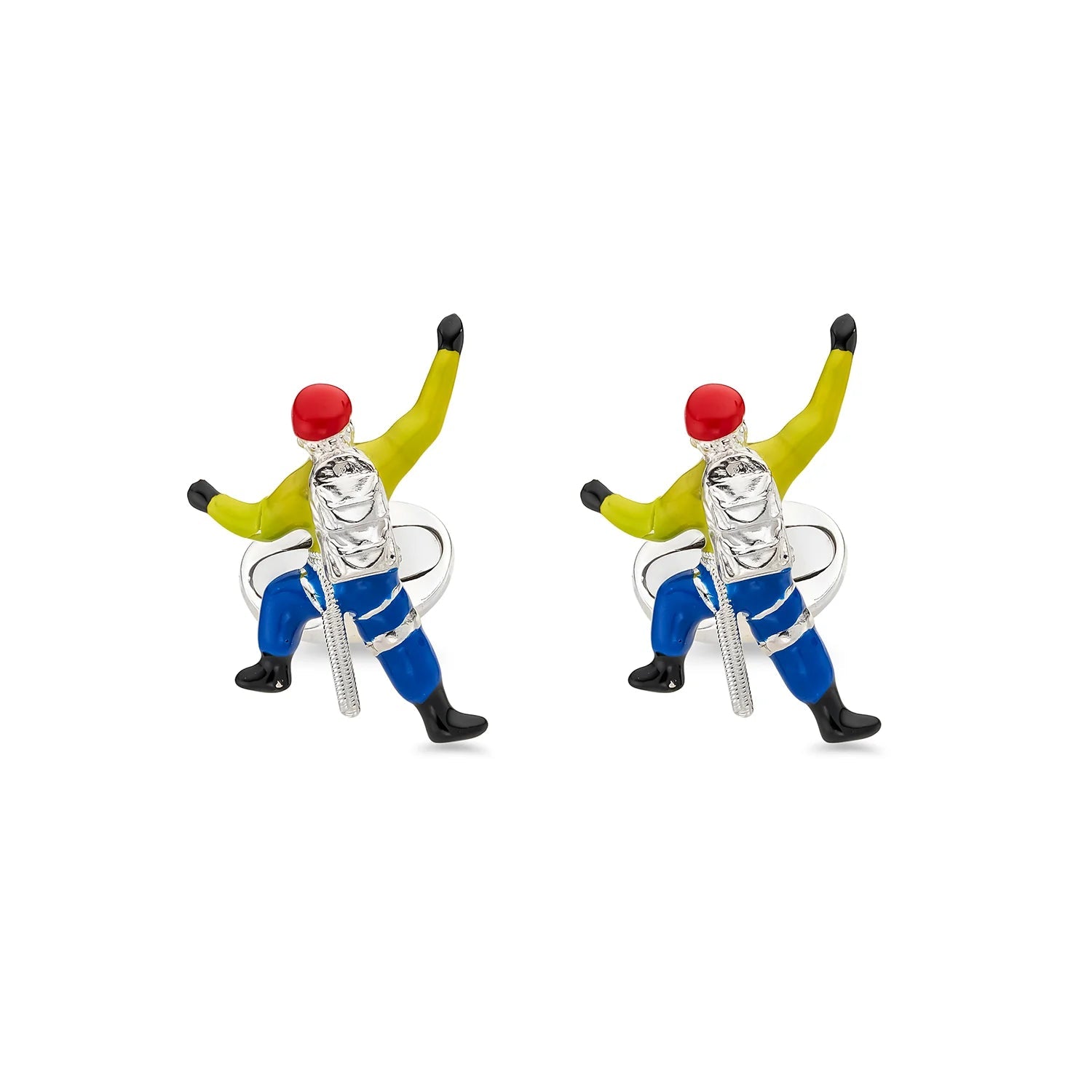 Sterling Silver Mountain Climber Cufflinks – Deakin & Francis - EB London