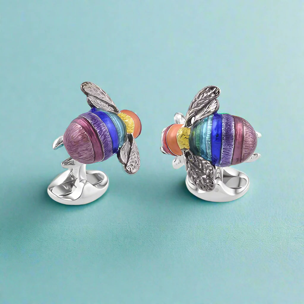 Bumble Bee Cufflinks – Deakin & Francis - EB London