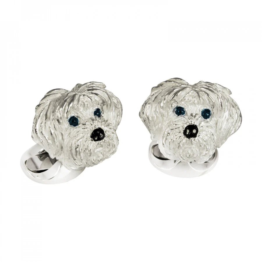Sterling Silver Shih Tzu Dog Cufflinks – Deakin & Francis - EB London