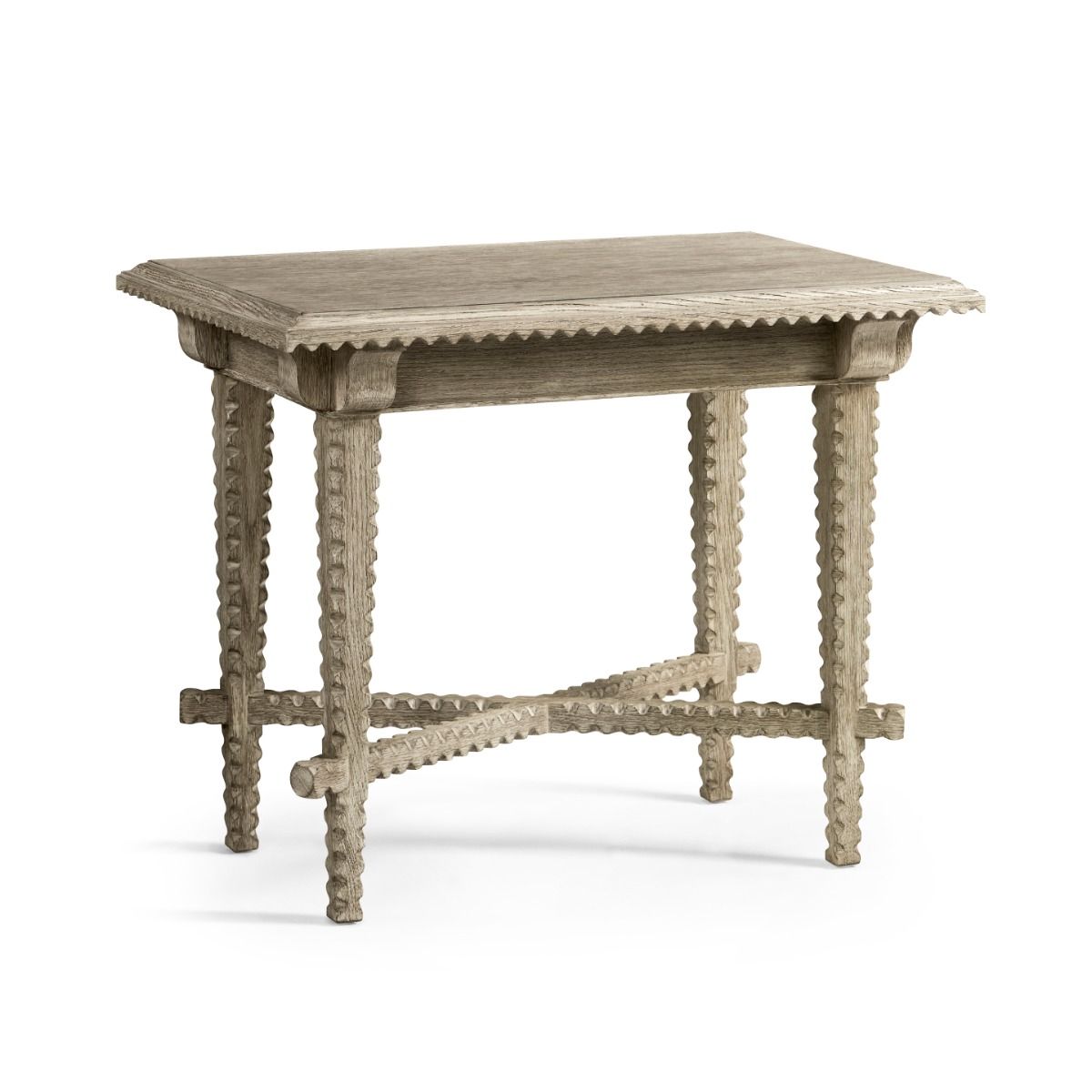 William Yeoward Stratford End Table Greyed Oak luxury furniture - EB London product image 1