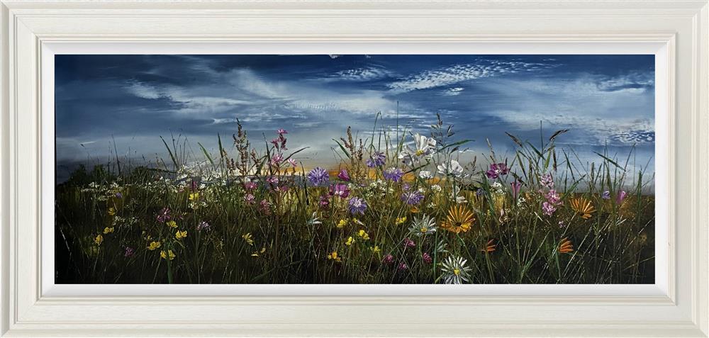 Sunlit Meadow Blossoms by Kimberley Harris - EB London