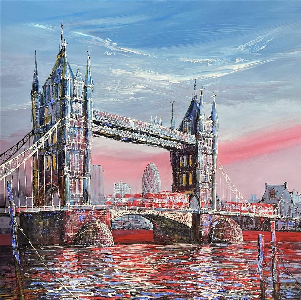 The City Of London - Canvas Deluxe by Nigel Cooke - EB London