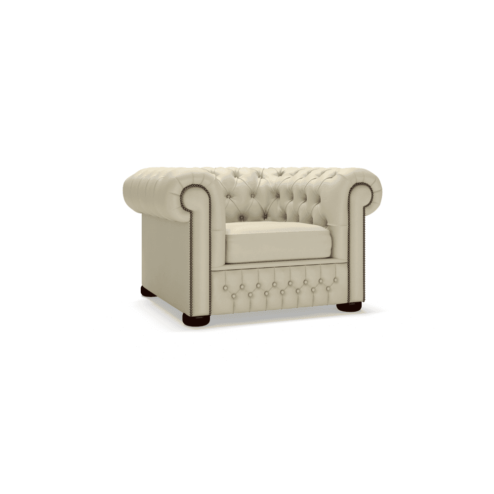 The Saxon Chesterfield Chair | Handcrafted British Classic with Deep Button Tufting - EB London