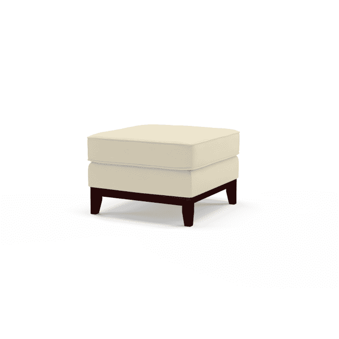 The Saxon Chiswick Medium Footstool | Handcrafted British Upholstered Footstool - EB London