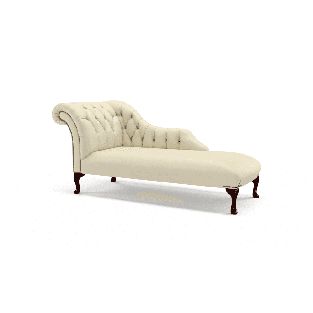 The Saxon Heritage Blenheim Chaise | Handcrafted British Upholstered Chaise Lounge - EB London