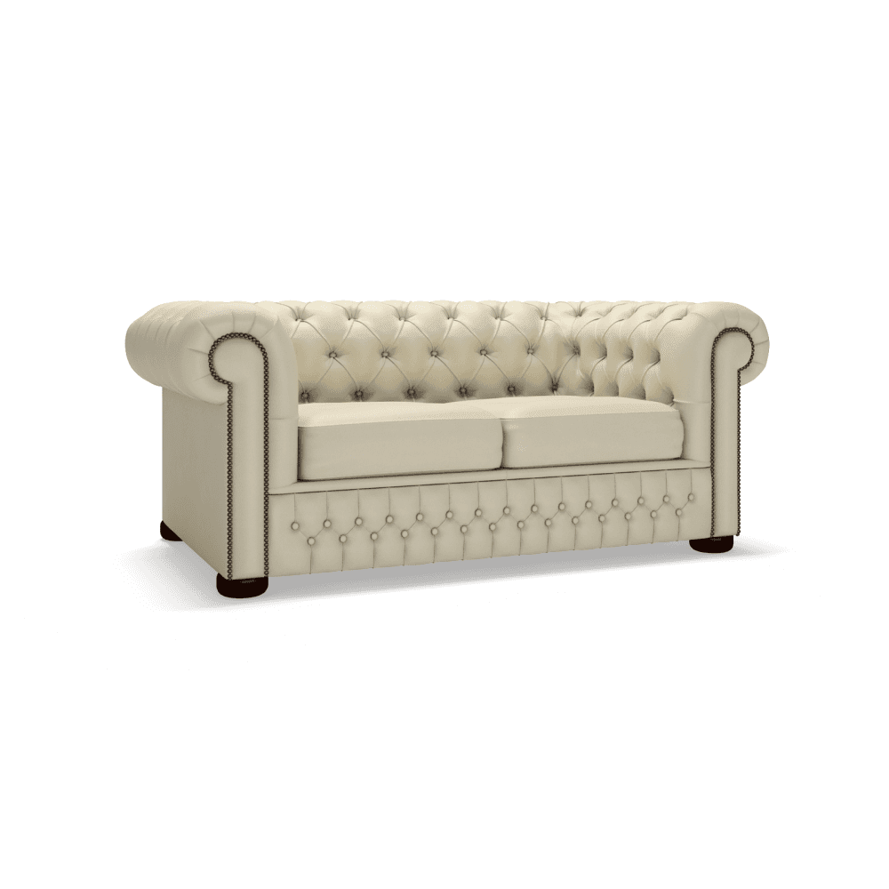 The Saxon Heritage Chesterfield 2 Seater Sofa Bed | Handcrafted British Buttoned Sofa Bed - EB London