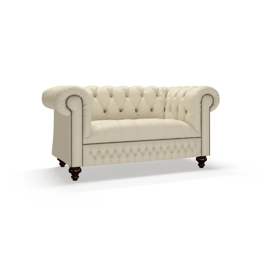 The Saxon Heritage Clarendon 2 Seater Sofa| Handcrafted British Sofa - EB London
