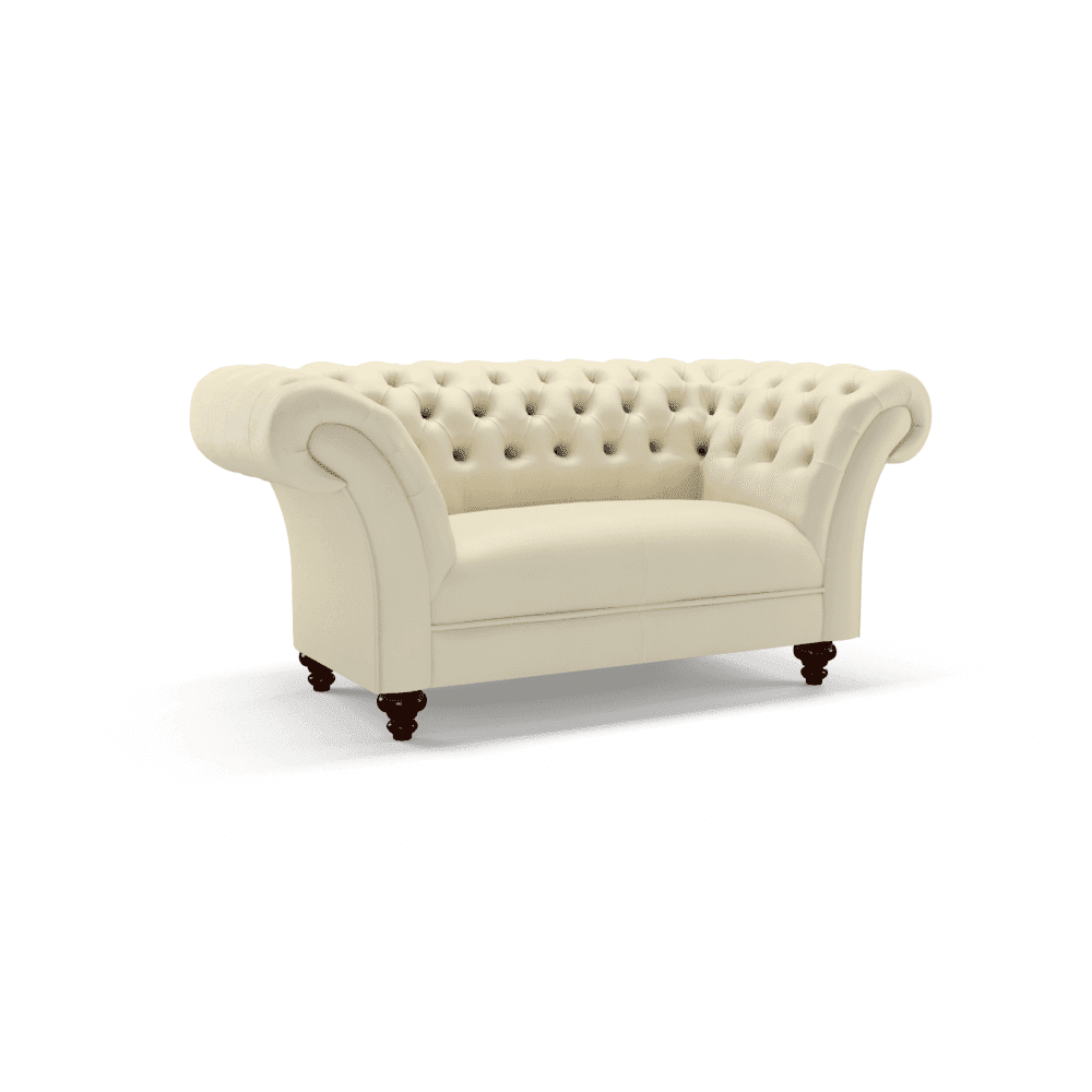 The Saxon Heritage London 1.5 Seater Sofa | Handcrafted British Design - EB London