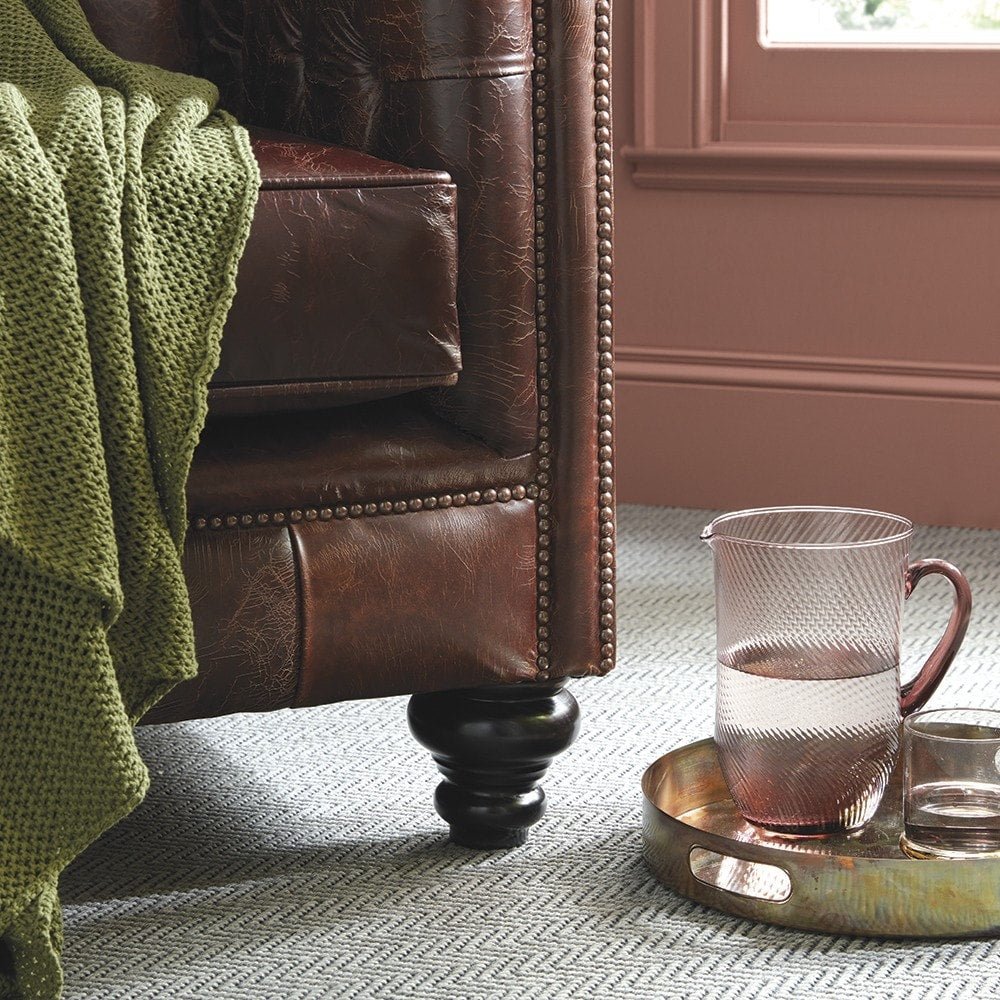The Saxon Heritage Rochester 2 Seater Sofa | Hand - Burnished British Sofa - EB London