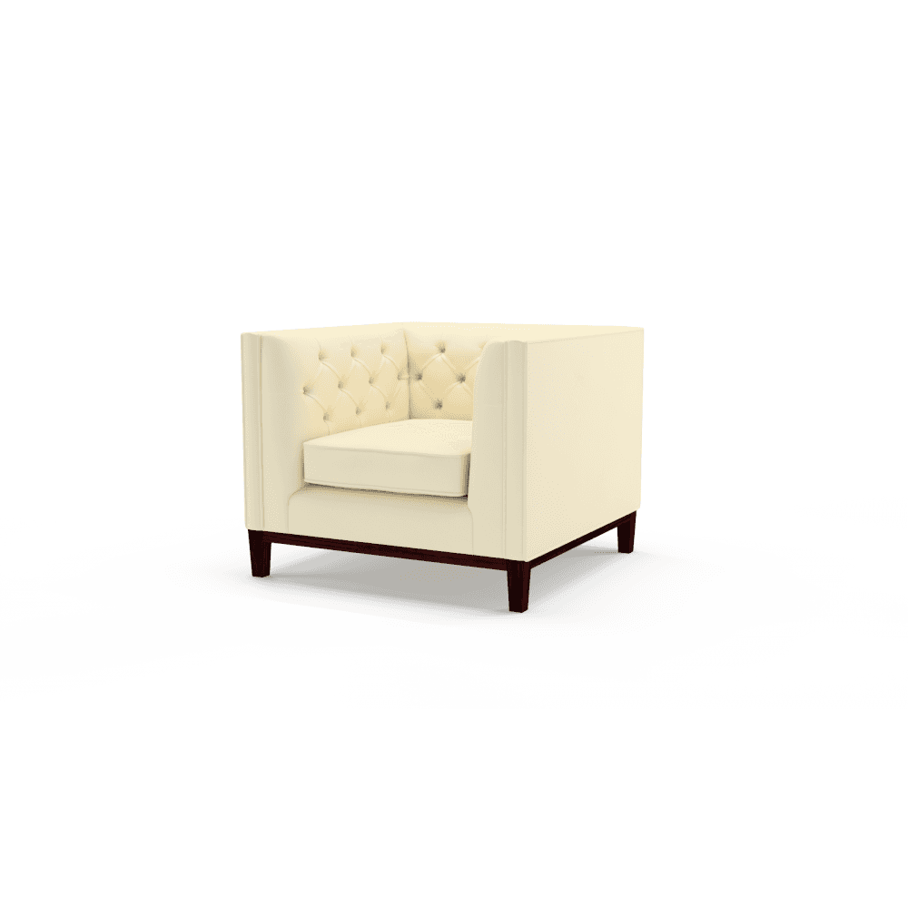 The Saxon Heritage Sloane Chair | Handcrafted British Leather Chesterfield - EB London