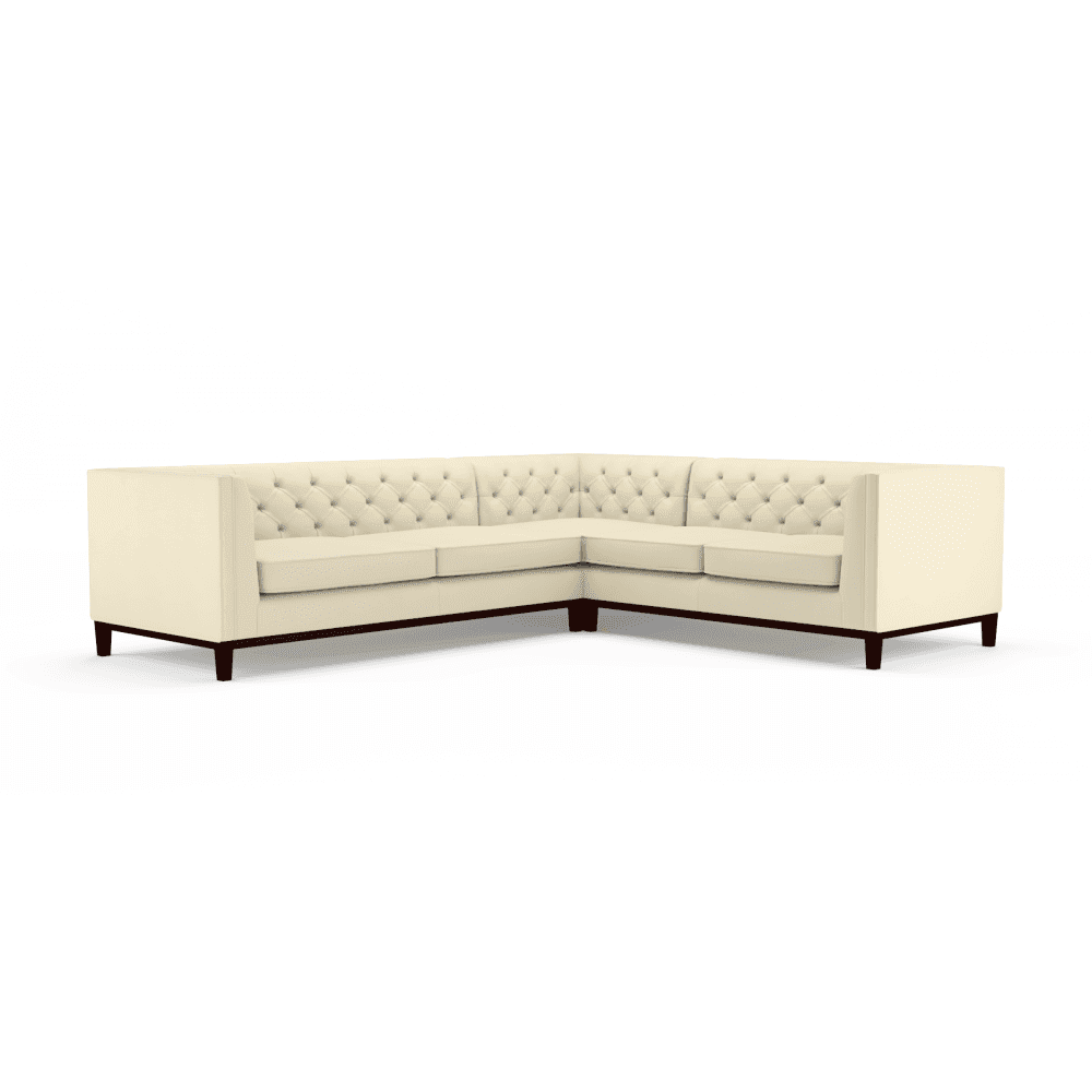 The Saxon Heritage Sloane Corner Unit 3×2 | Hand - Burnished British Corner Sofa - EB London