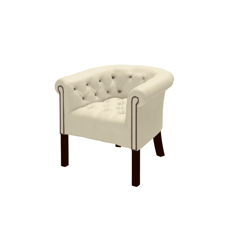 The Saxon Premium Harris Tub Chair | Handcrafted British Upholstered Accent Chair - EB London