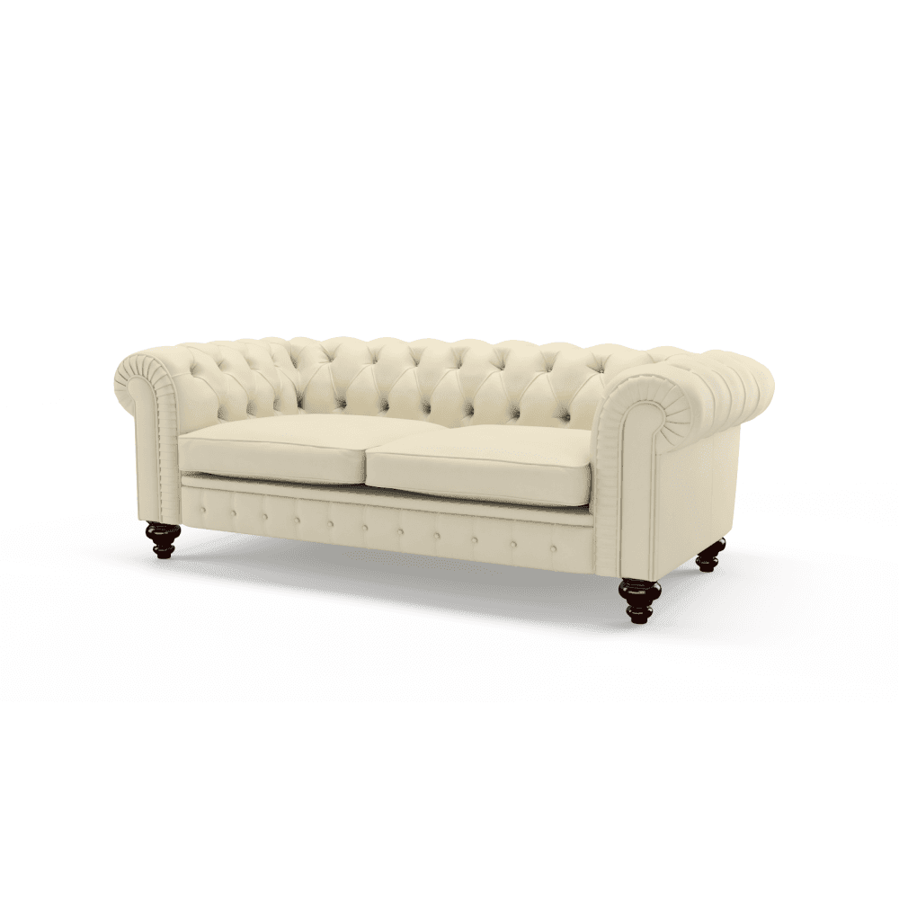 The Saxon Premium Stamford 3 Seater Sofa | Handcrafted British Upholstered Sofa - EB London