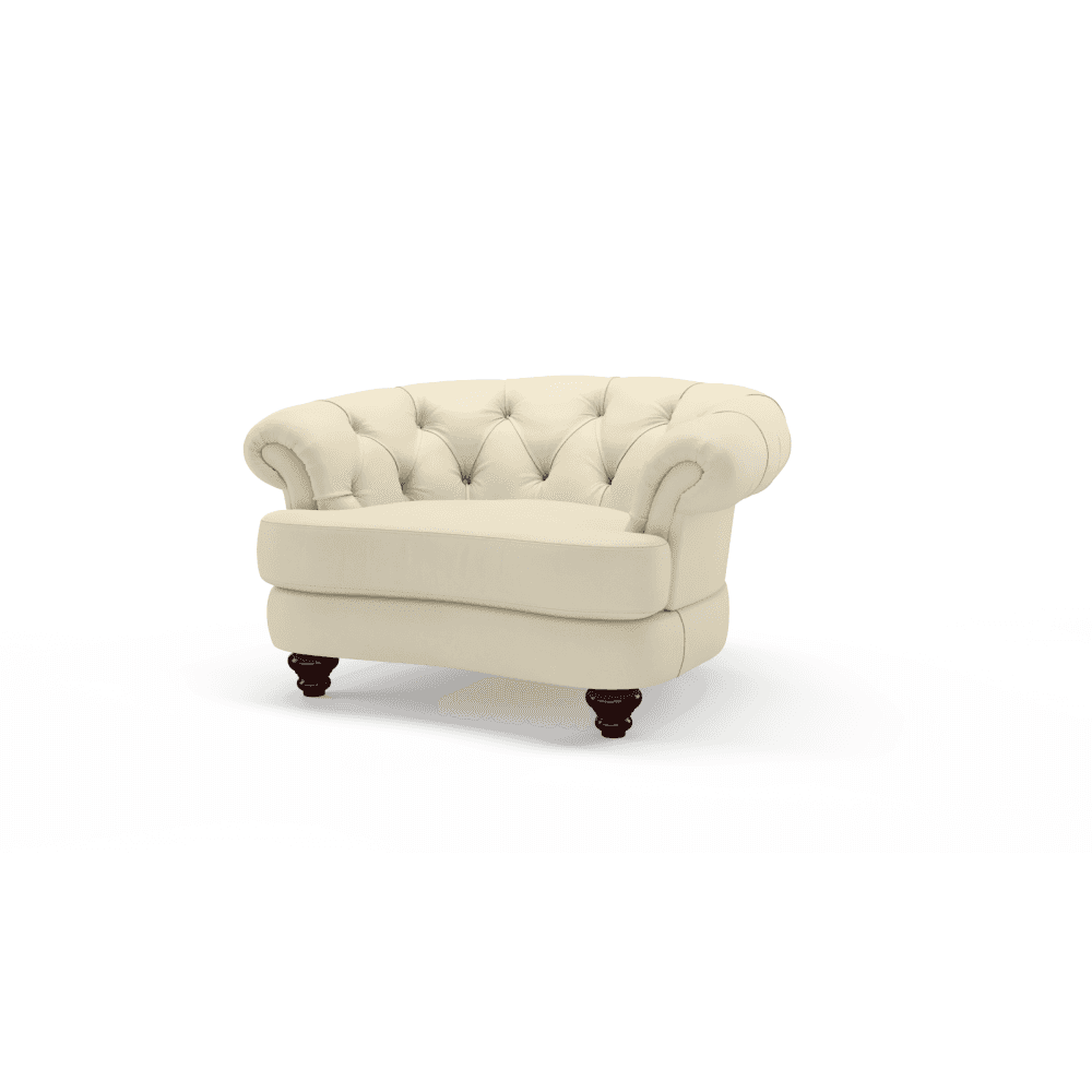 The Saxon Premium Stockwood 1.5 Seater Sofa | Handcrafted British Upholstery - EB London