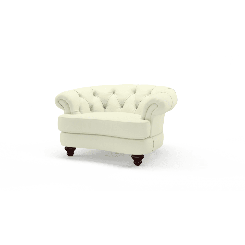 The Saxon Premium Stockwood 1.5 Seater Sofa | Handcrafted British Upholstery - EB London