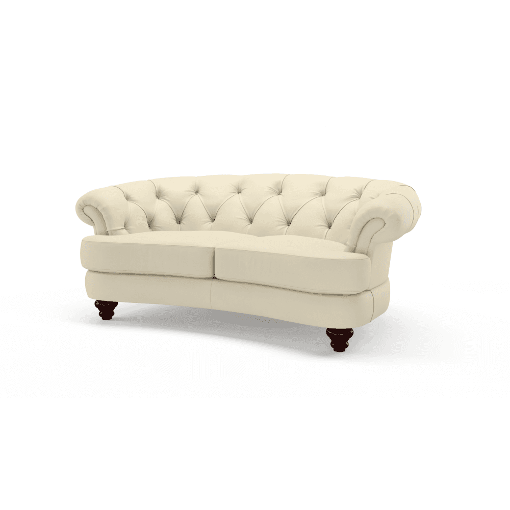 The Saxon Premium Stockwood 2 Seater Sofa | Handcrafted British Upholstery - EB London