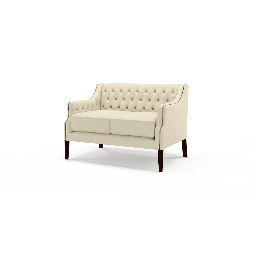 The Saxon Premium Thames 2 Seater Sofa | Hand - Burnished British Upholstery - EB London