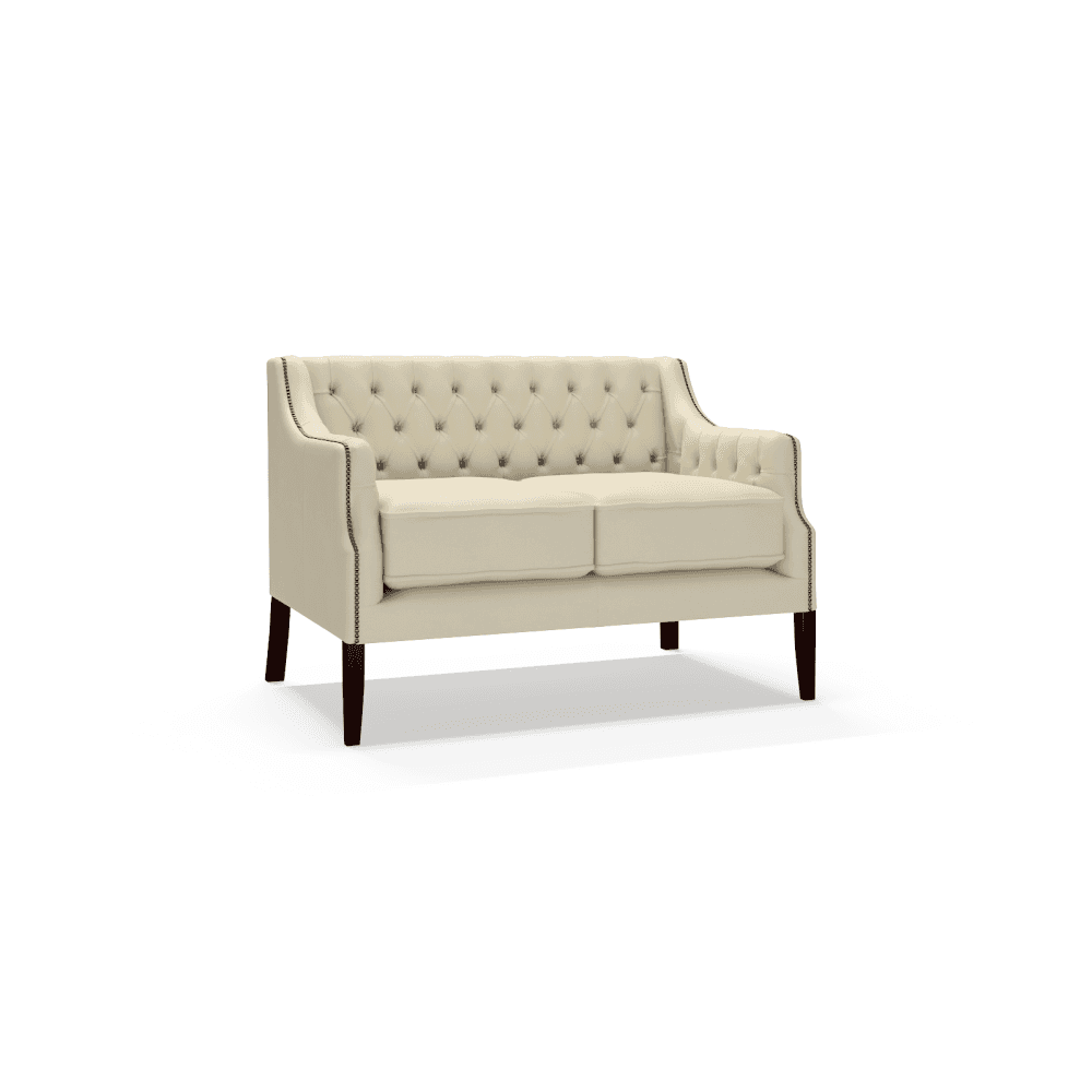 The Saxon Premium Thames 2 Seater Sofa | Hand - Burnished British Upholstery - EB London