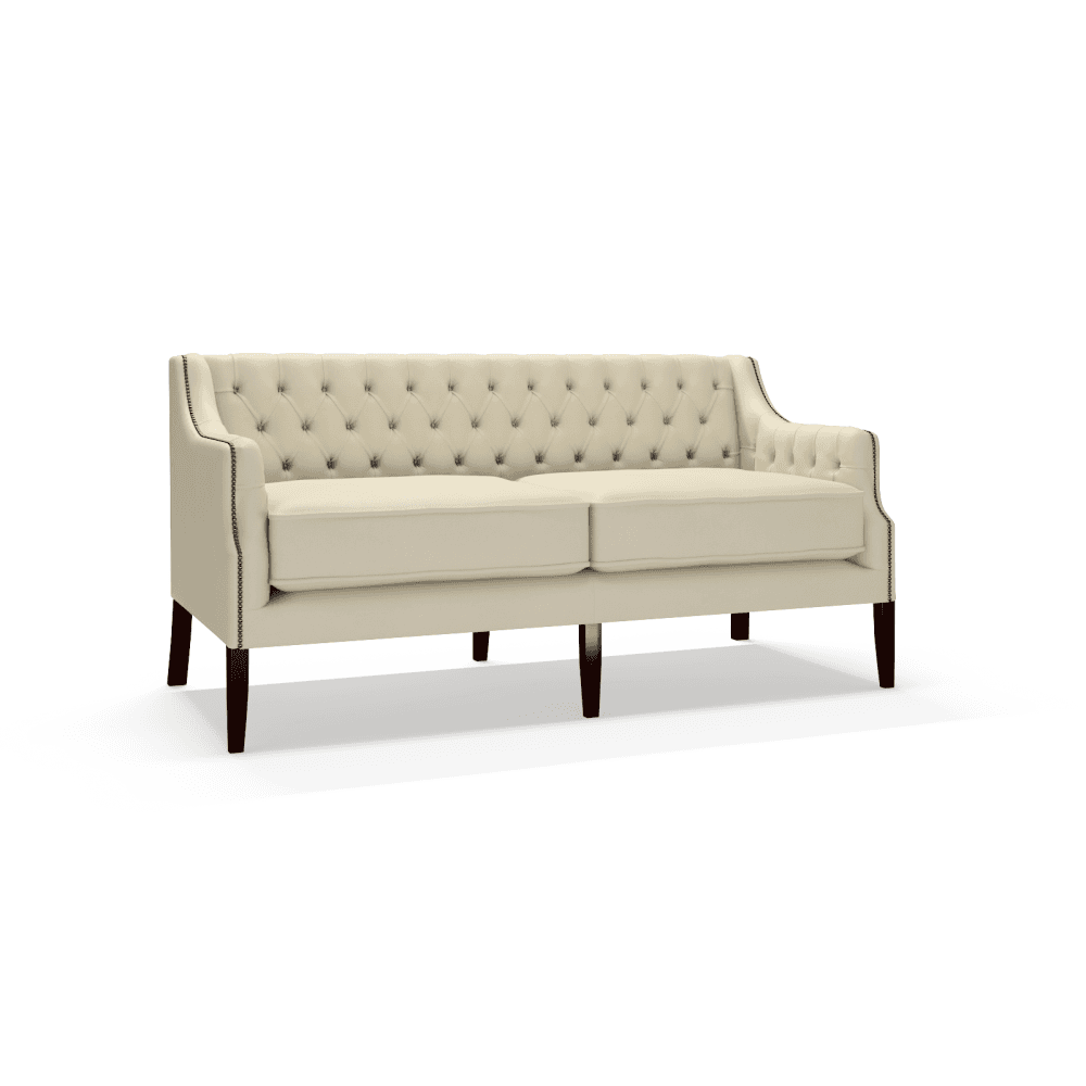 The Saxon Premium Thames 3 Seater Sofa | Hand - Burnished British Upholstery - EB London