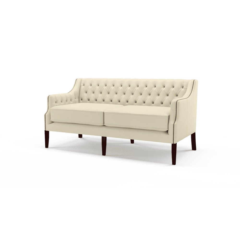 The Saxon Premium Thames 3 Seater Sofa | Hand - Burnished British Upholstery - EB London