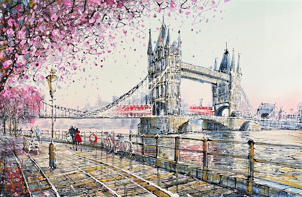 Towers Under The Blossom by Nigel Cooke - EB London